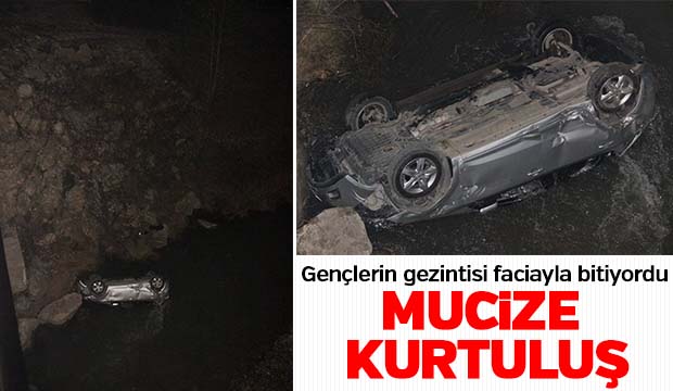 Gençlerin gezintisi faciayla bitiyordu