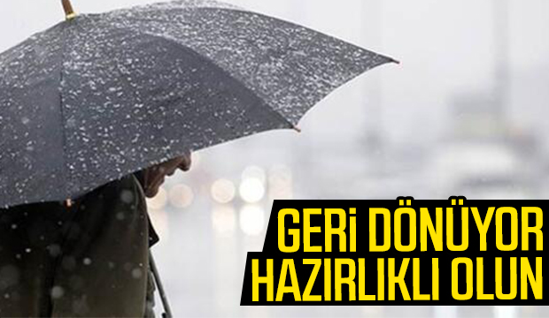 Geri dönüyor Hazırlıklı olun