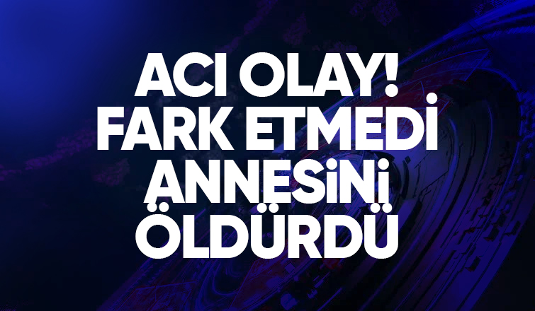 Geri manevra yaparken annesini öldürdü