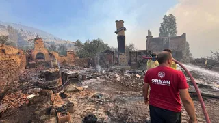 Geyve'deki orman yangını kısmen kontrol altına alındı