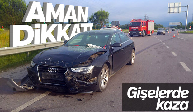  Gişelerde Trafik kazası
