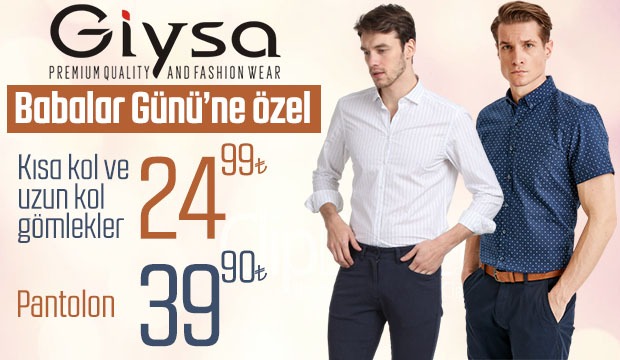 Giysadan babalar günü kampanyası