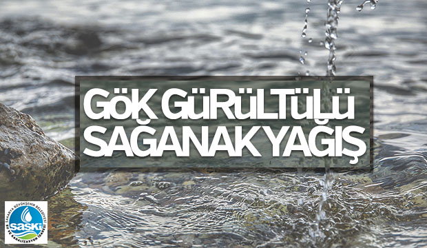 Gök gürültülü sağanak yağış uyarısı