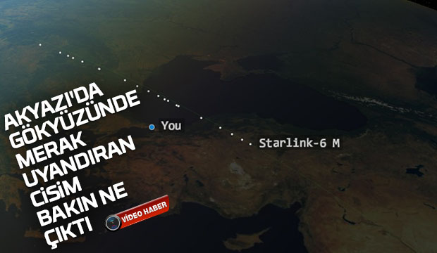 Gökteki cisim merak uyandırdı Bakın ne çıktı