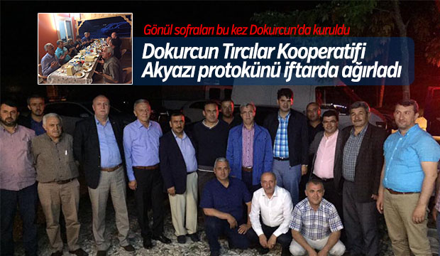 GÖNÜL SOFRASI DOKURCUN DA KURULDU