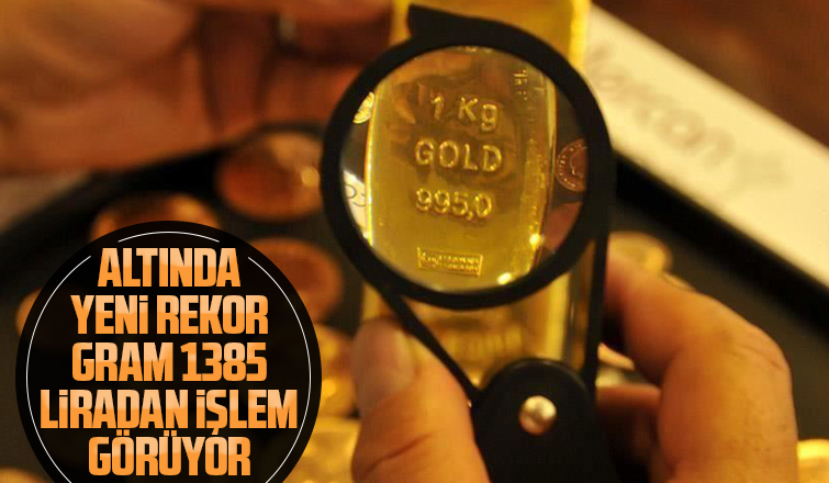 Gram altın rekorunu tazeledi