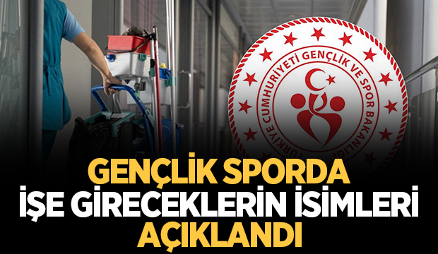 GSB işçi alımı kura sonuçları isim listesi açıklandı