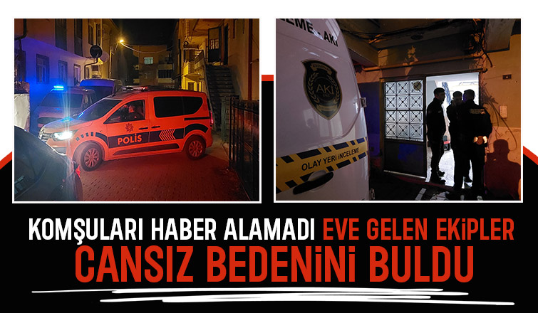 Haber alınamayan yaşlı adam ölü bulundu