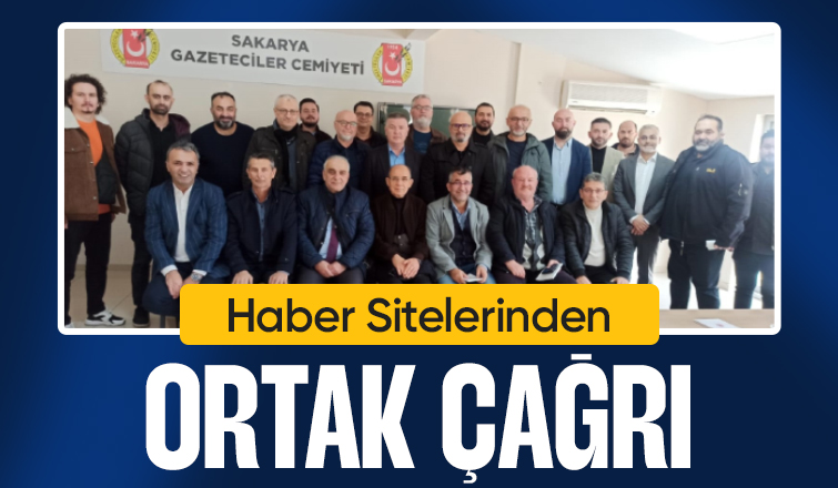 Haber sitelerinden ortak çağrı