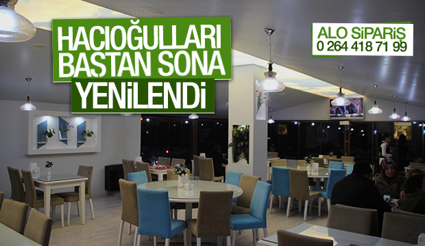 Hacıoğulları Baştan Sona Yenilendi