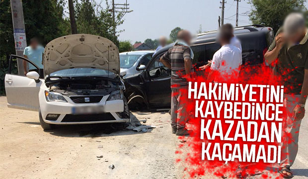 Yağcılarda Trafik kazası