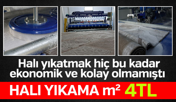 Halı Yıkatmak Hiç Bu Kadar Ucuz Olmamıştı