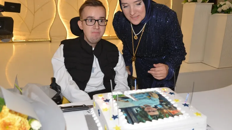 Halilcan’a duygu yüklü doğum günü