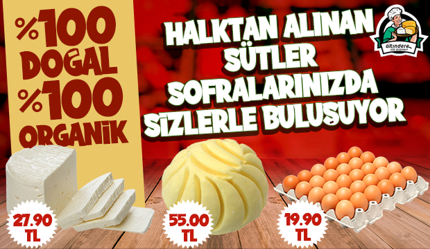 Halktan alınan sütler sofralarınızda sizlerle buluşuyor