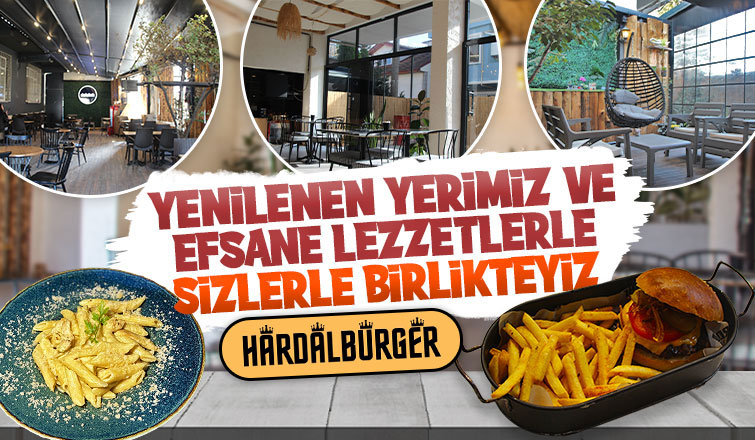 Hardal Burger yenilenen yeriyle sizlerle