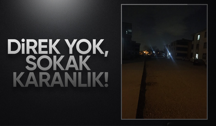 Hastane Mahallesi’nde aydınlatma sorunu