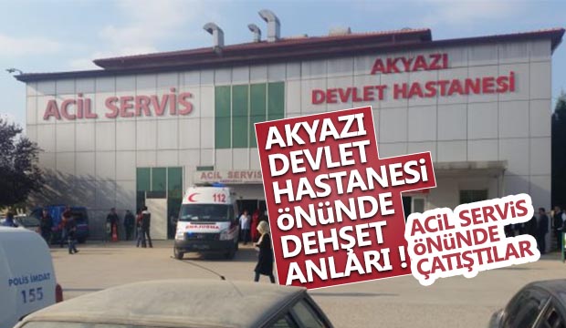 Hastane Önünde Silah Sesleri