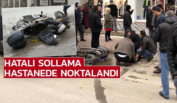 Kaskı hayatını kurtardı