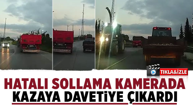 Hatalı sollama kamerada