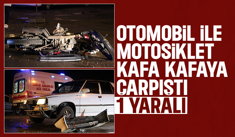 hatalı sollama kazası 1 yaralı