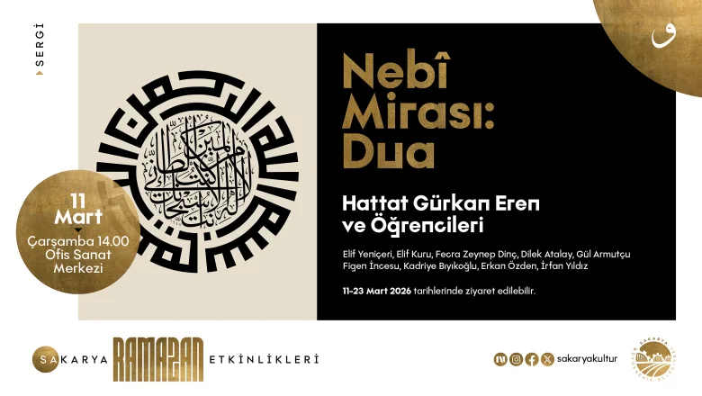Hattın ve duanın buluştuğu sergi kapılarını açıyor