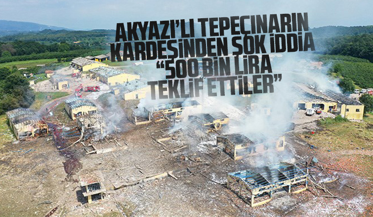 Havai fişek fabrikası davasında şok iddia