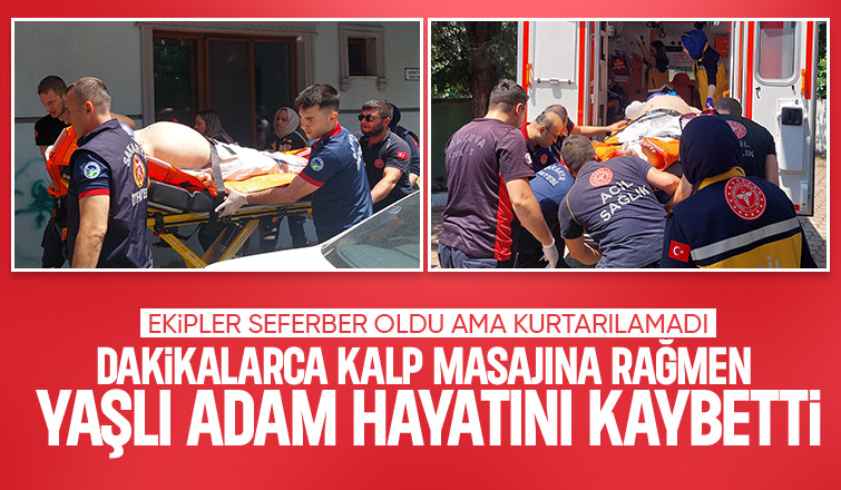 Hayata döndürmek için uzun süre kalp masajı yaptılar