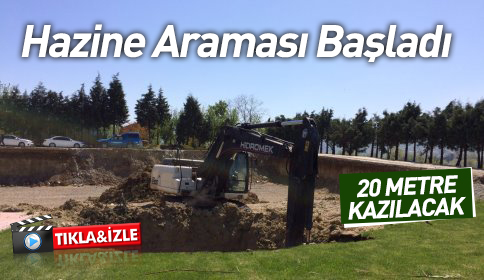 Hazine Araması Başladı