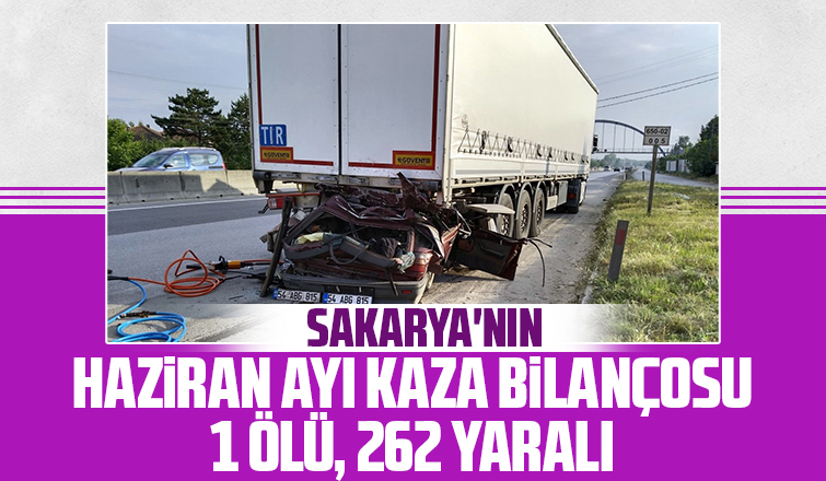 Haziran ayı kaza bilançosu açıklandı