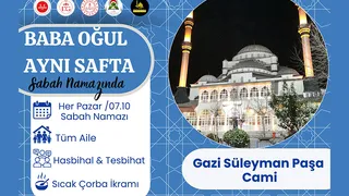 Hem Maneviyat Hem Sürpriz: Baba-Oğul Sabah Namazı Buluşması