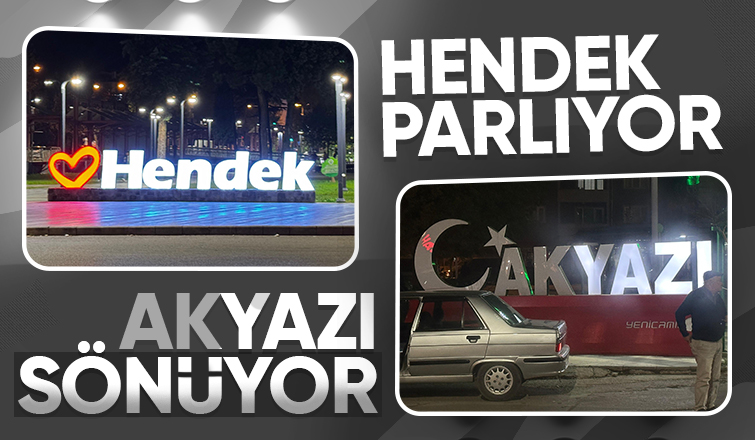 Hendek ile Akyazı arasındaki farkı tabelalar ortaya koydu