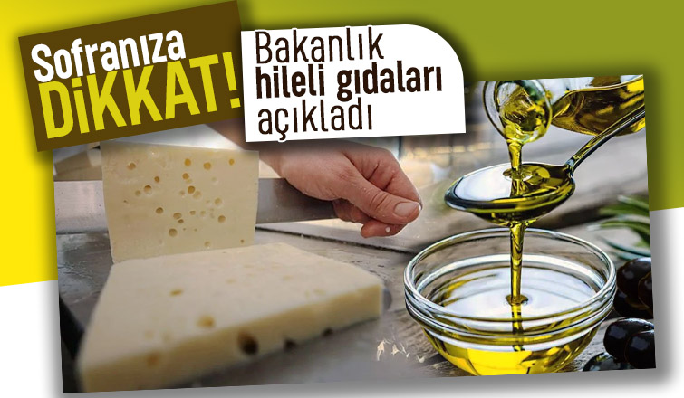 Hileli gıdalar açıklandı