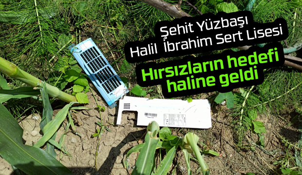 Hırsızların hedefi haline geldi