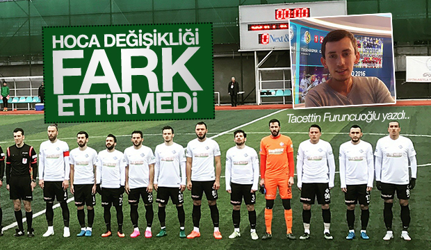 HOCA DEĞİŞİKLİĞİ FARK YARATMADI