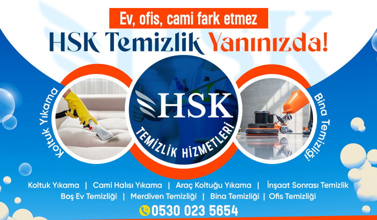 HSK Temizlik Hizmetleri ile Tertemiz Bir Hayat Sizi Bekliyor!