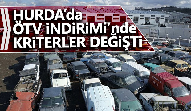 Hurdada ÖTV indiriminde kriterler değişti
