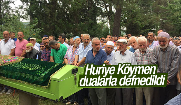 Huriye Köymen Defnedildi