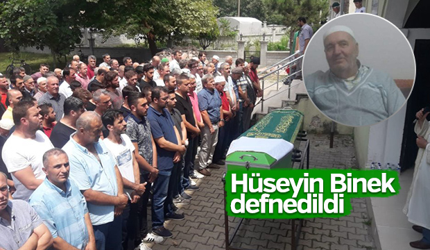 Hüseyin Binek Defnedildi