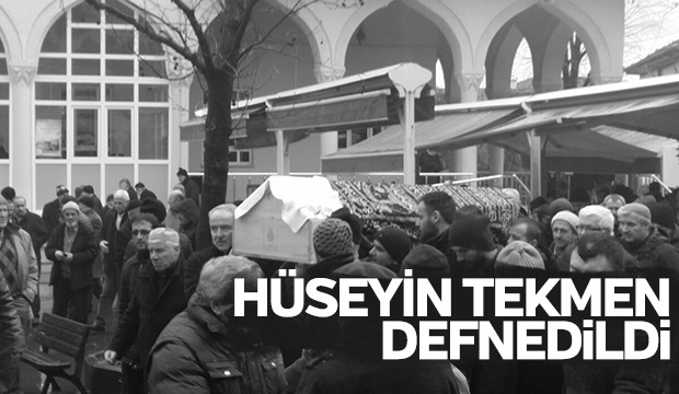 Hüseyin Tekmen Defnedildi