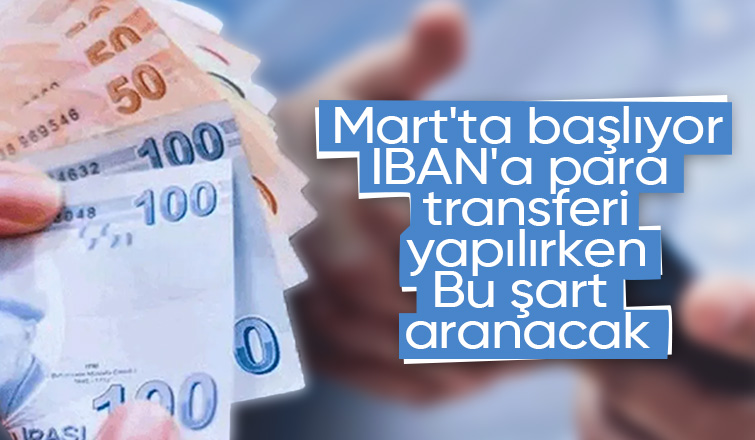 IBAN'a para transferinde yeni dönem başlıyor