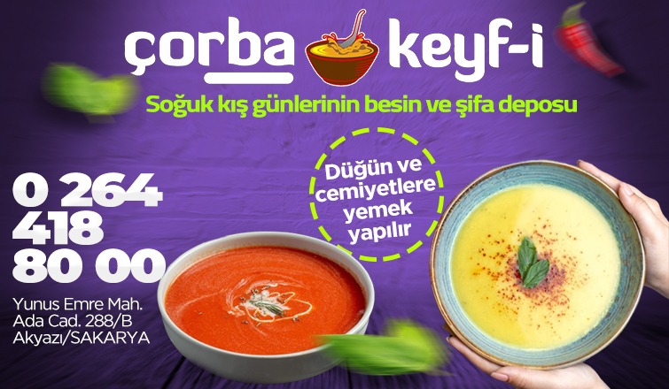 İçinizi ısıtacak lezzet: Çorba Keyf-i