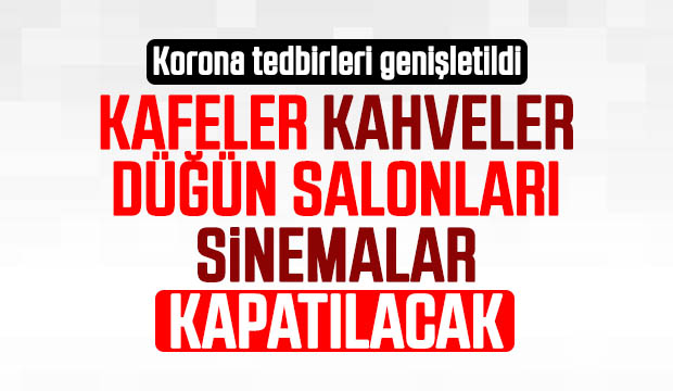 İçişleri Bakanlığı korona tedbirlerini genişletti