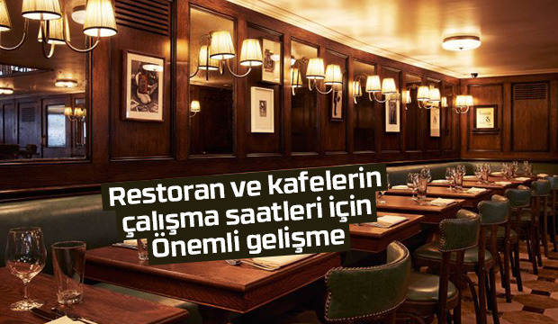 İçişleri'nden lokanta, kafe genelgesi