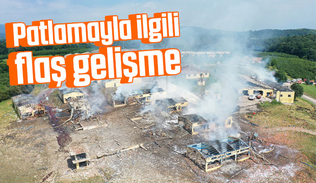 İçişleri'nden patlamayla ilgili açıklama