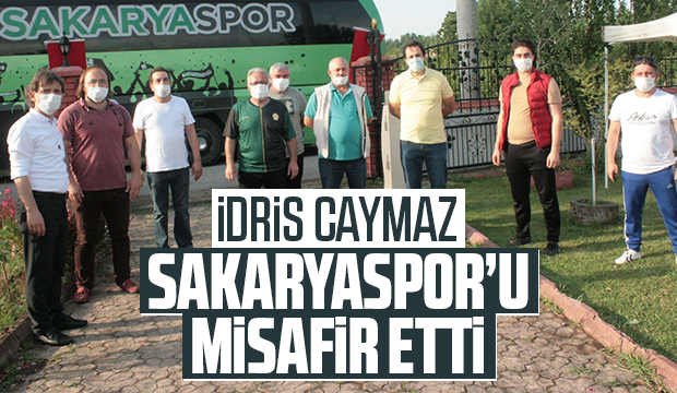 İdris Caymaz Sakaryaspor'u ağırladı