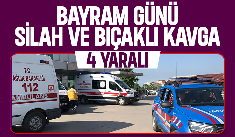 İki aile birbirine girdi: 4 yaralı