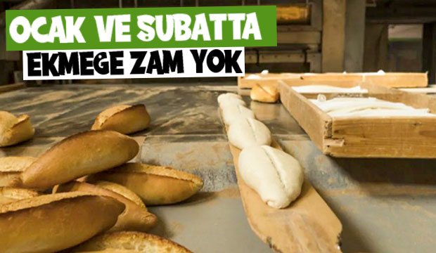 İki ay ekmeğe zam yok!