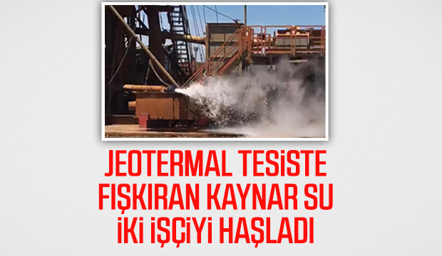 İki işçi kaynar suyla haşlandı