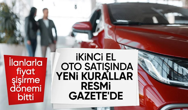 İkinci el araç ilanlarına sıkı denetim Artık yetki belgesi zorunlu