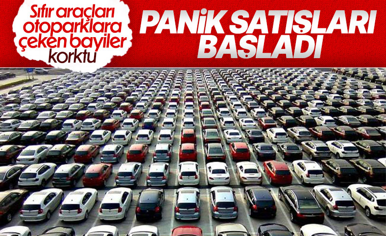 İkinci el otoda panik satışları başladı